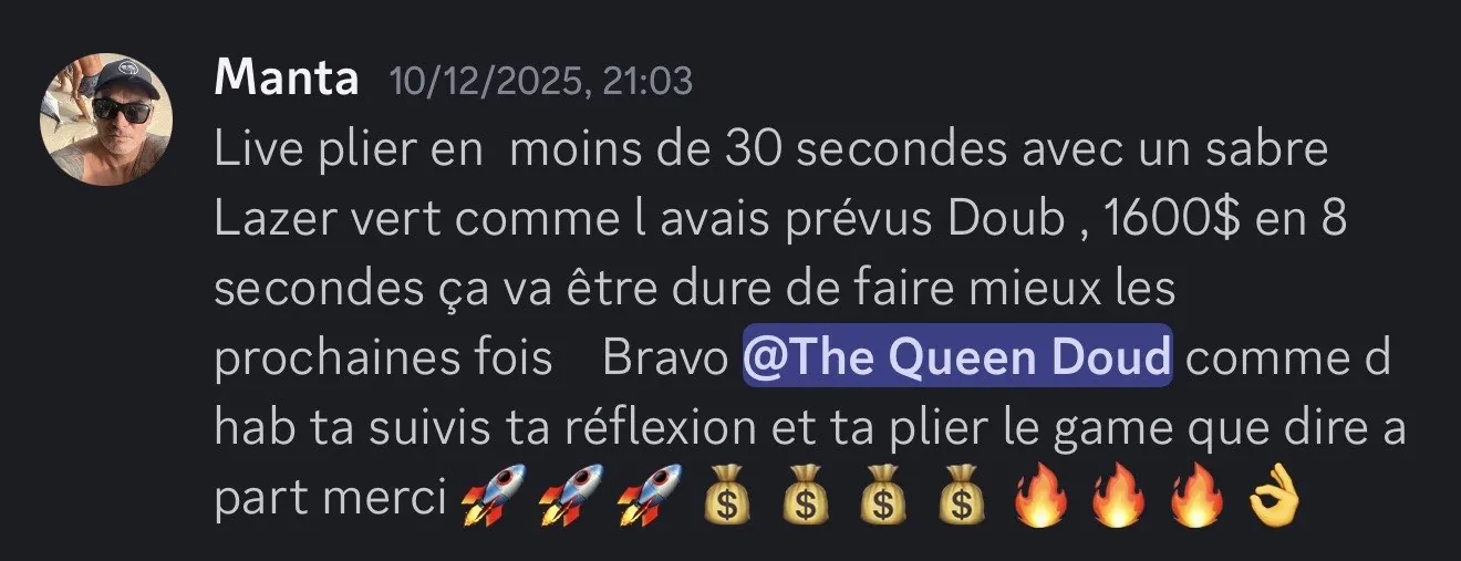 Avis sur les lives trading